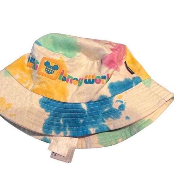 Disney Parks 2022 Walt Disney World Tye Dye Spirit Jersey Sun Bucket Hat - Picture 3 of 4